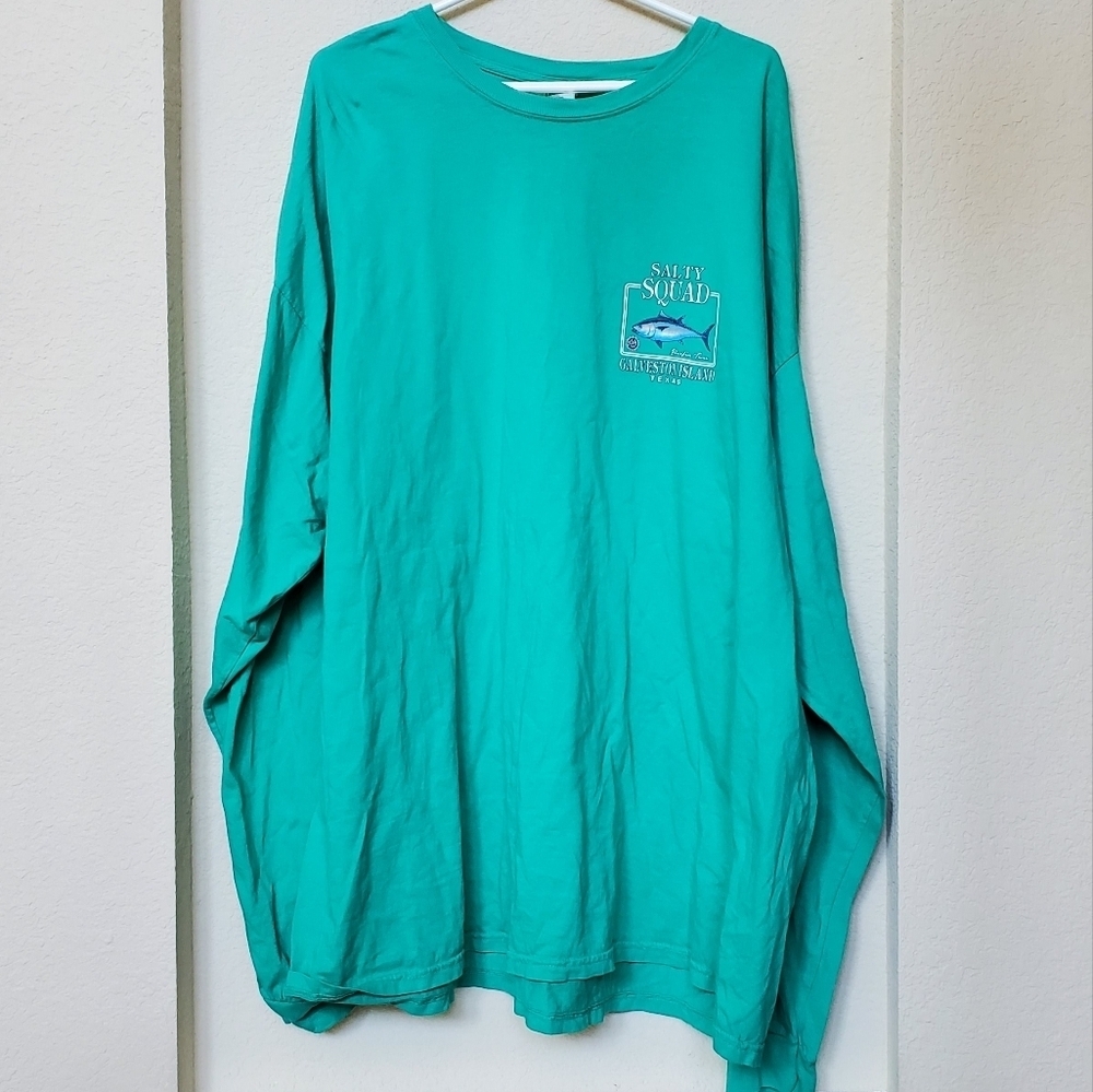 Comfort Colors L/S Men's Tee. Size 4XL